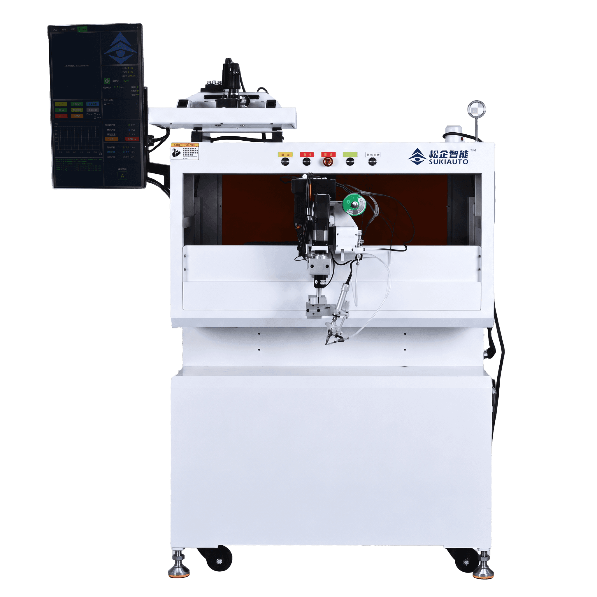 Vision-Following Soldering Machine